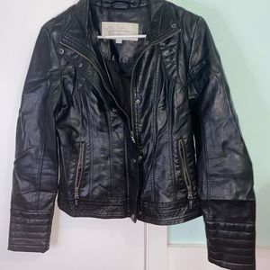 leather jacket